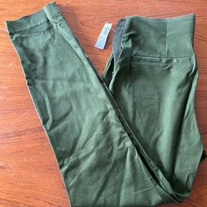 NWT Olive high waisted skinny leg pants